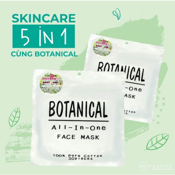 Mặt Nạ Dưỡng Ẩm Botanical All In One Face Mask Nhật Bản