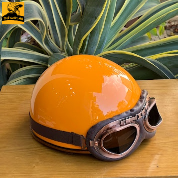 Mũ Bảo Hiểm 1/2 Napoli PUG Harley - Tặng ốp da,Bảo Hành Chính Hãng 12 Tháng, Thế Giới Mũ Bảo Hiểm