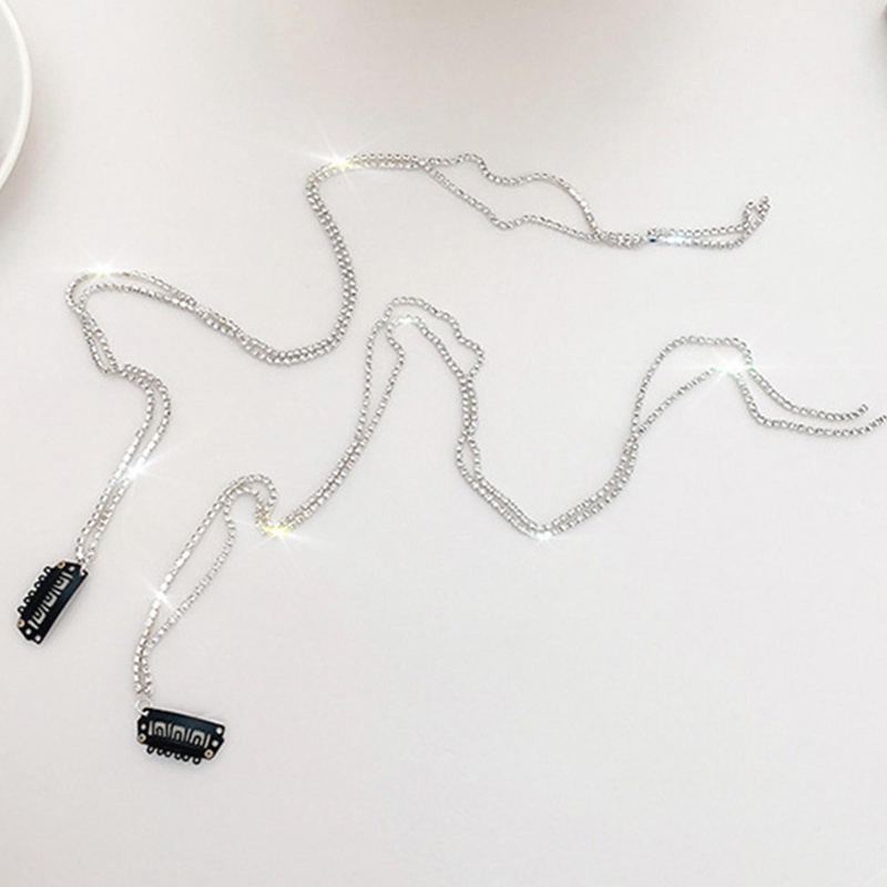 Trâm Cài Tóc Đính Đá Lấp Lánh Tua Rua Thời Trang Đi Tiệc Mới