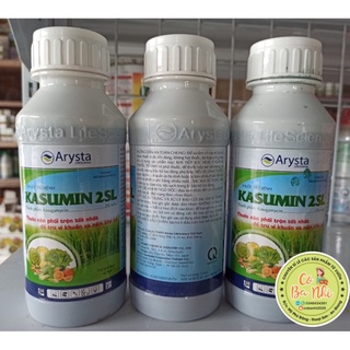 Thuốc trừ bệnh Kasumin 2SL chai 425ml tri Đốm lá Thối vi khuẩn Đạo ôn