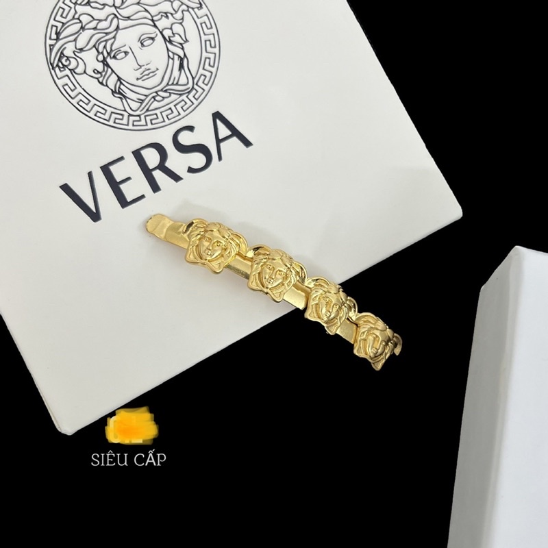 Kẹp tóc logo versace sang xịn hàng siêu đẹp