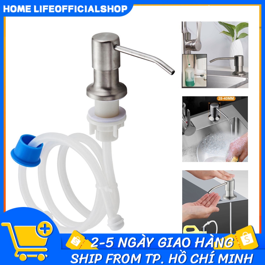 Ống mở rộng Bộ phân phối xà phòng Bộ dụng cụ thay thế Chậu rửa bát Kim loại bên dưới Giá đỡ chậu rửa trong tủ