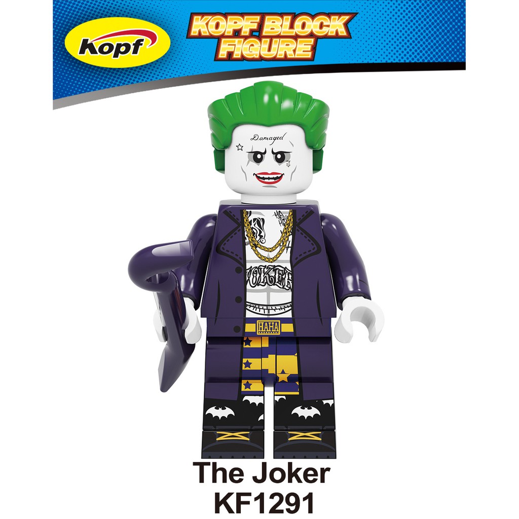 Minifigures Marvel DC Các Mẫu Nhân Vật Joker Mới Ra Siêu Đẹp KF6110