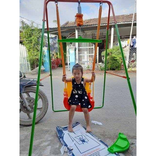 Ghế xích đu KÈM ĐAY TREO cao cấp cho bé Jumper kids