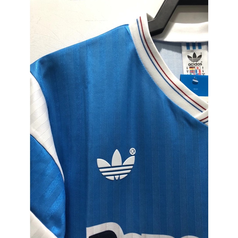 Áo Thun Đá Banh Tay Ngắn Số 90 Marseille Phong Cách retro Cho Nam