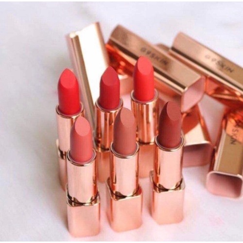 Son Thỏi Lì Chất Siêu Mịn, Thiết Kế Siêu Xịn G9Skin First V-Fit Lipstick