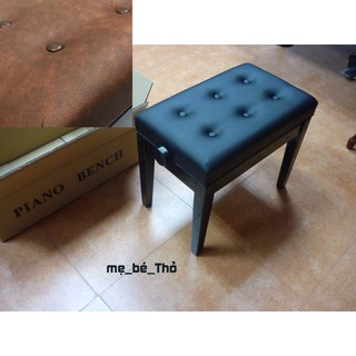 Ghế đàn piano cơ Nhật(ghế tăng chỉnh chiều cao)piano bench