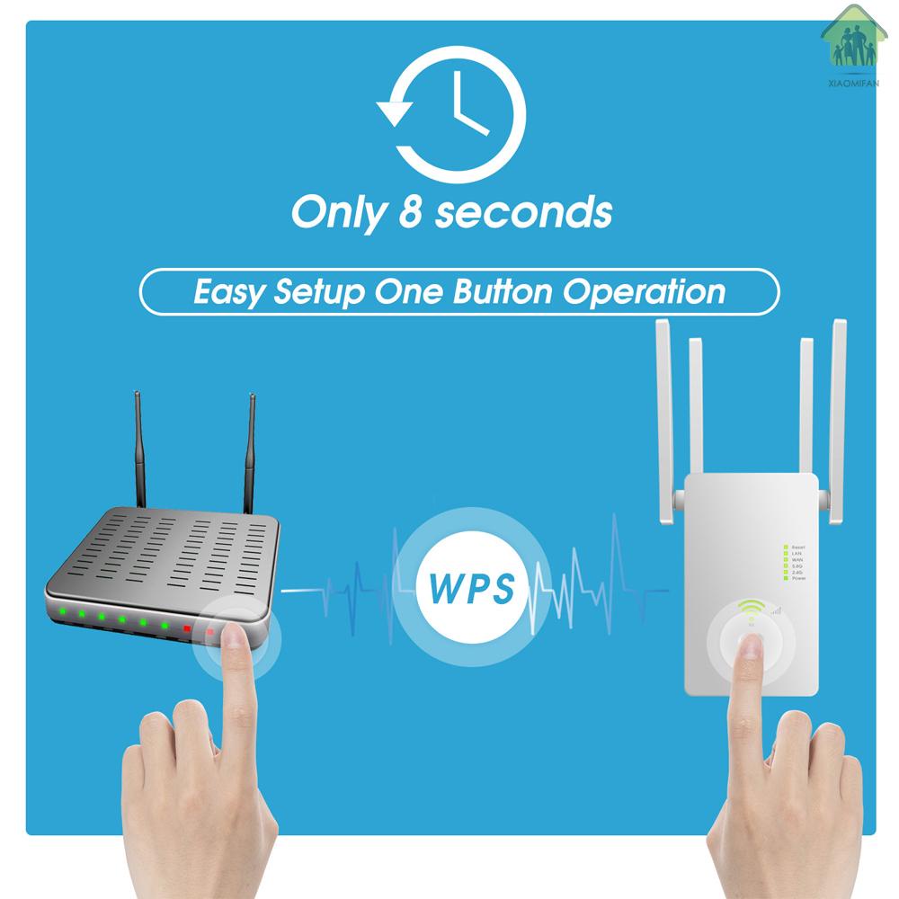 Bộ Khuếch Đại Tín Hiệu Wifi Xm Ac1200Mbps 802.11n 2.4ghz / 5.8ghz | BigBuy360 - bigbuy360.vn