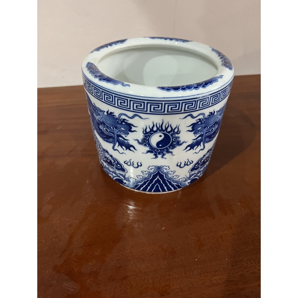 Bộ xứ ban thần tài men lam