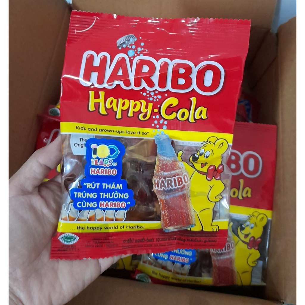 (Nhiều vị) Kẹo dẻo Haribo của Đức 80g