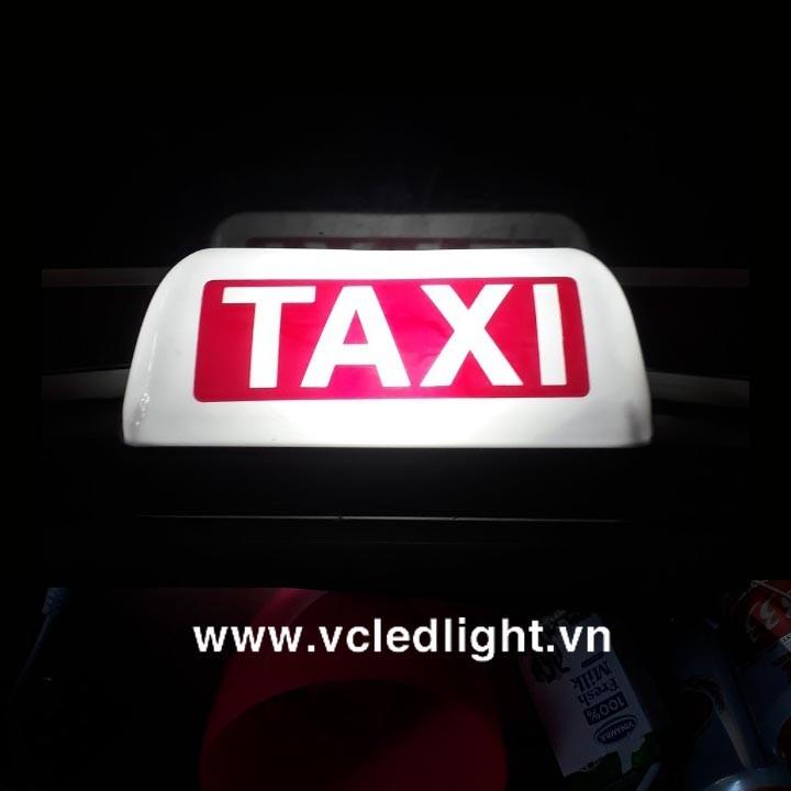 Mào TAXI có đèn, đế nam châm,gồm 2 màu vàng và trắng
