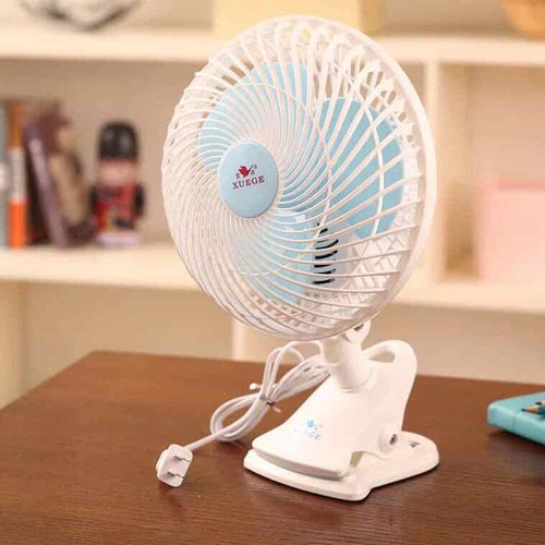 QUẠT ĐIỆN 220V KẸP XOAY 180 SIÊU MÁT 20W CAO 35CM