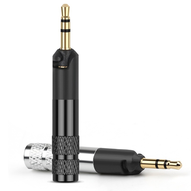Bộ 2 Đầu Nối Mạ Vàng 2.5mm Cho Tai Nghe HD558 HD518 HD598