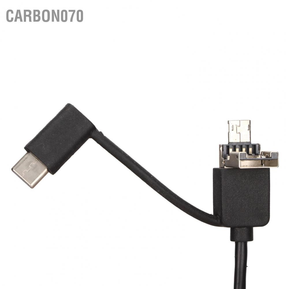 Carbon070 Kính hiển vi kỹ thuật số 3 trong 1 loại C Micro USB 8 LED có thể điều chỉnh Độ phóng đại 50x ‑ 1600x cho cửa sổ
