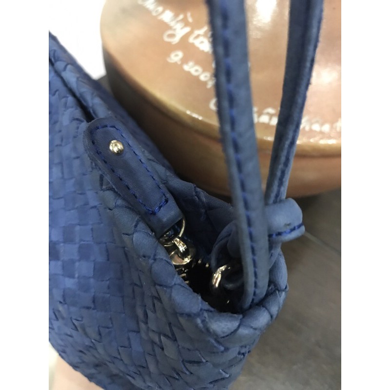 Túi da mộc đan _  2-hands