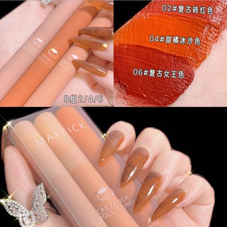 Set 3 cây son kem lì maffick fluffy lip glaze