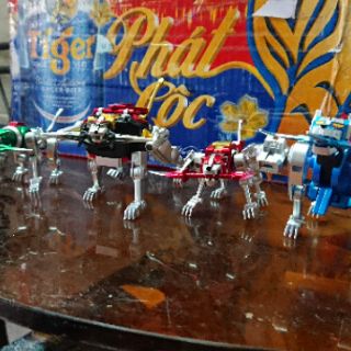 Mô Hình voltron super minipla( dũng sĩ Hesman)
