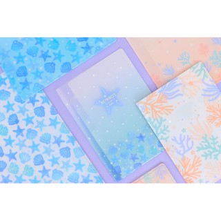 {Daiso Hàn - Có sẵn} Mermaid series - Bìa đựng tài liệu (A4, A5)