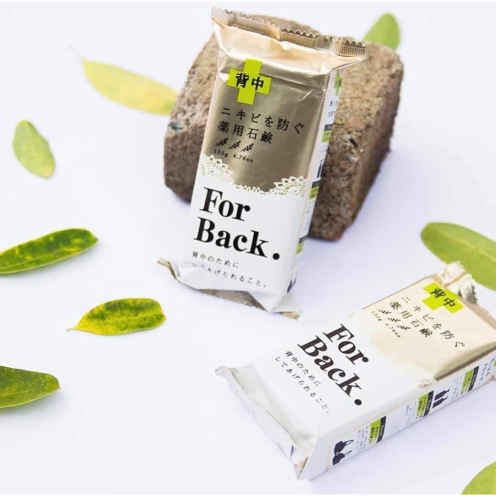 Xà Phòng Tắm, Xà Bông Ngăn Ngừa Mụn Lưng For Back Nhật Bản 135g - SAKUKO