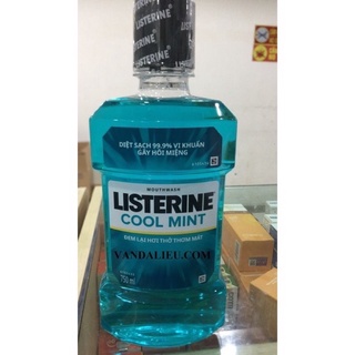 1 chai nước súc miệng thơm mát Listerine Cool Mint 750ml/chai
