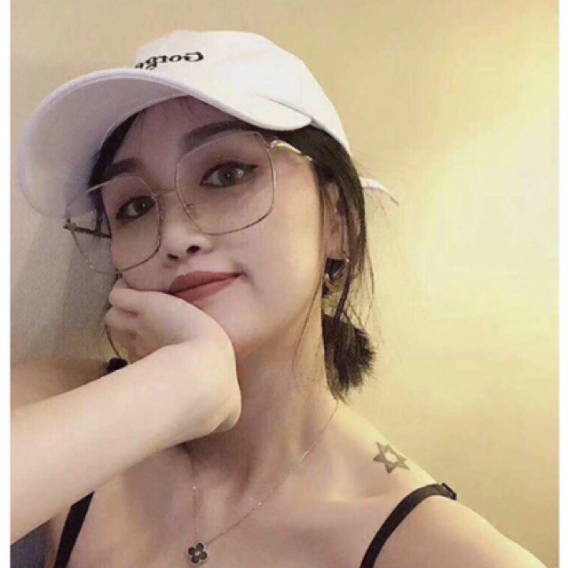 [CỰC SHOCK] MẮT KÍNH THỜI TRANG HOT GIRL GIẢ CẬN FORM VUÔNG CHỐNG CHÓI CỰC ĐẸP | BigBuy360 - bigbuy360.vn