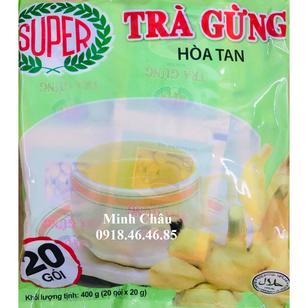 Trà hòa tan gừng Super - ginger tea