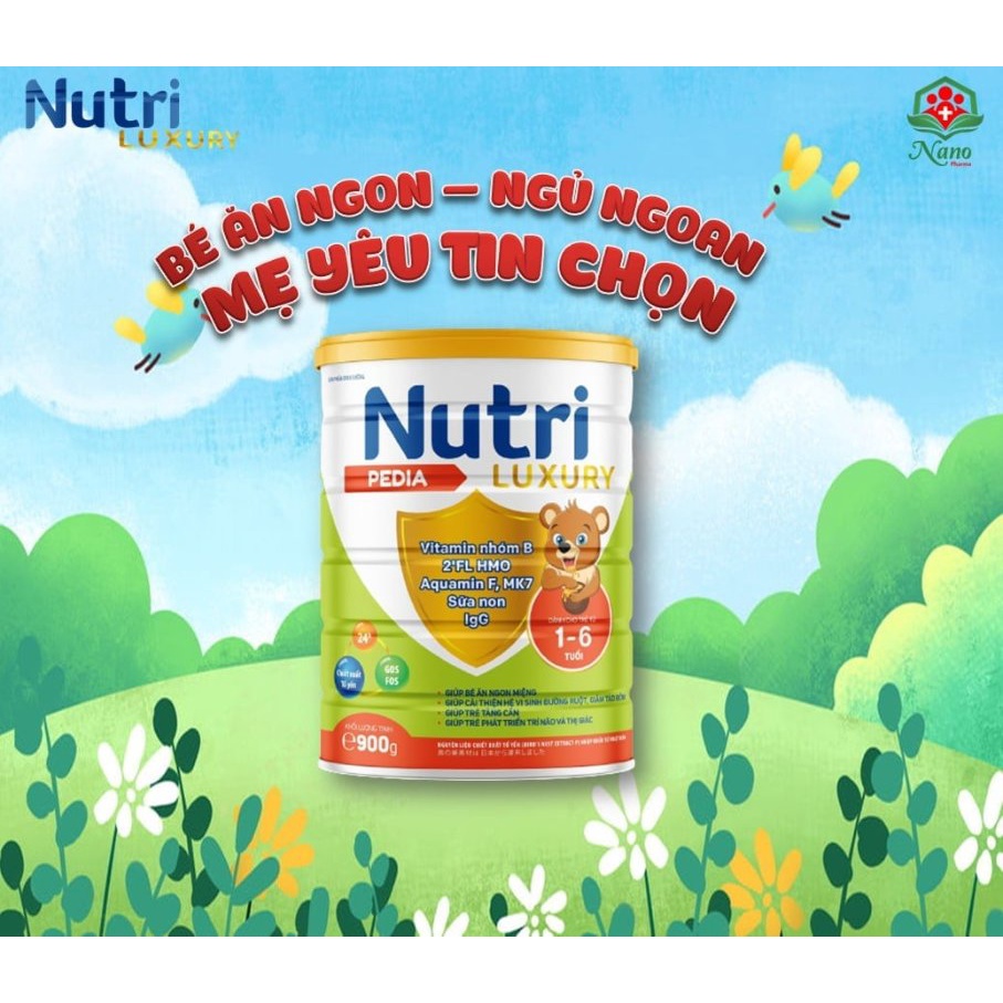 SỮA 𝙉𝙐𝙏𝙍𝙄 𝙇𝙐𝙓𝙐𝙍𝙔 𝑷𝑬𝑫𝑰𝑨 HỘP 400G/900G