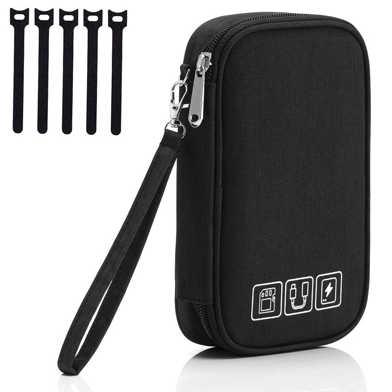 Túi Đựng Phụ Kiện Điện Tử/ Cáp Ổ Cứng/Sạc/USB/Thẻ SD/Dây Cáp Mang Theo Đi Du Lịch
