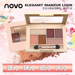[Anh Thật] Bảng phấn mắt novo 6 ô