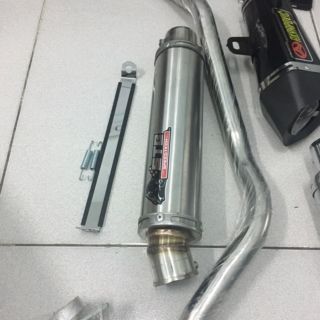 Pô STB full set + cổ pô gắn Exciter Winner Sonic Satria Raider Wave Dream Sirus