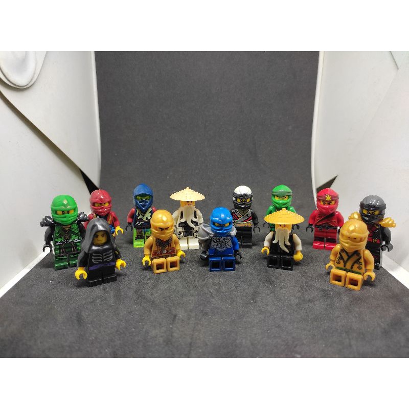 COMBO 5 Nhân Vật NINJAGO Non Lego Minifigures ( Hàng 2HAND )