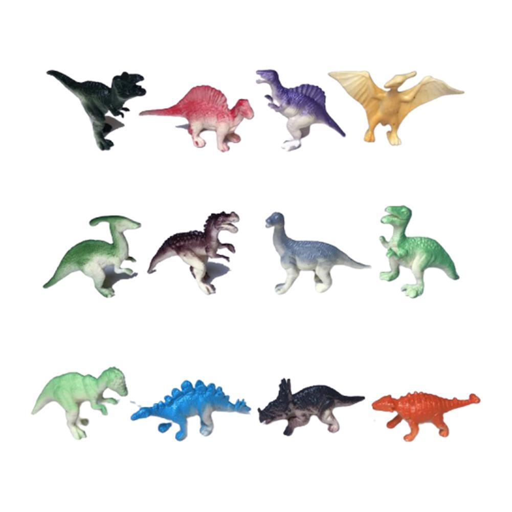 Set 12 mô hình khủng long đồ chơi bằng nhựa an toàn cho bé