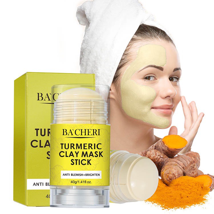 Thanh lăn mặt nạ Nghệ, Mặt nạ Dưỡng da chăm sóc da mặt Thuần chay, Mặt nạ mờ thâm, mụn 40gr