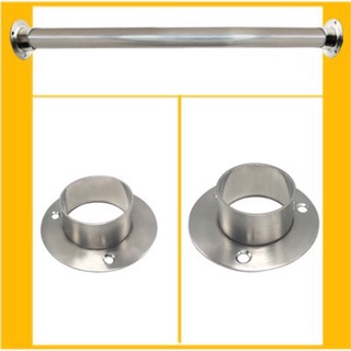 1 BÁT ĐỠ TRÒN DẸP THANH TRÒN INOX