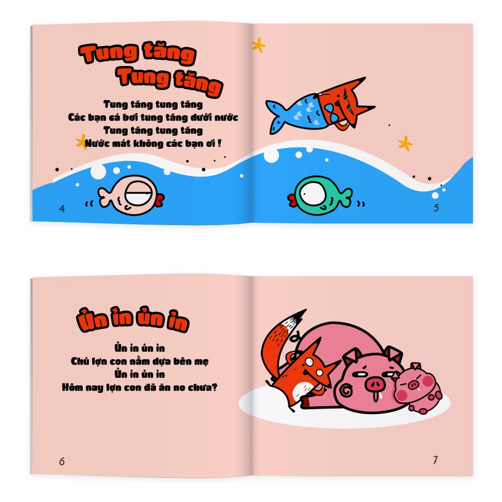 Sách Ehon - Combo 3 cuốn Cáo Ken - Ehon nhật bản cho be 0 - 6 tuổi