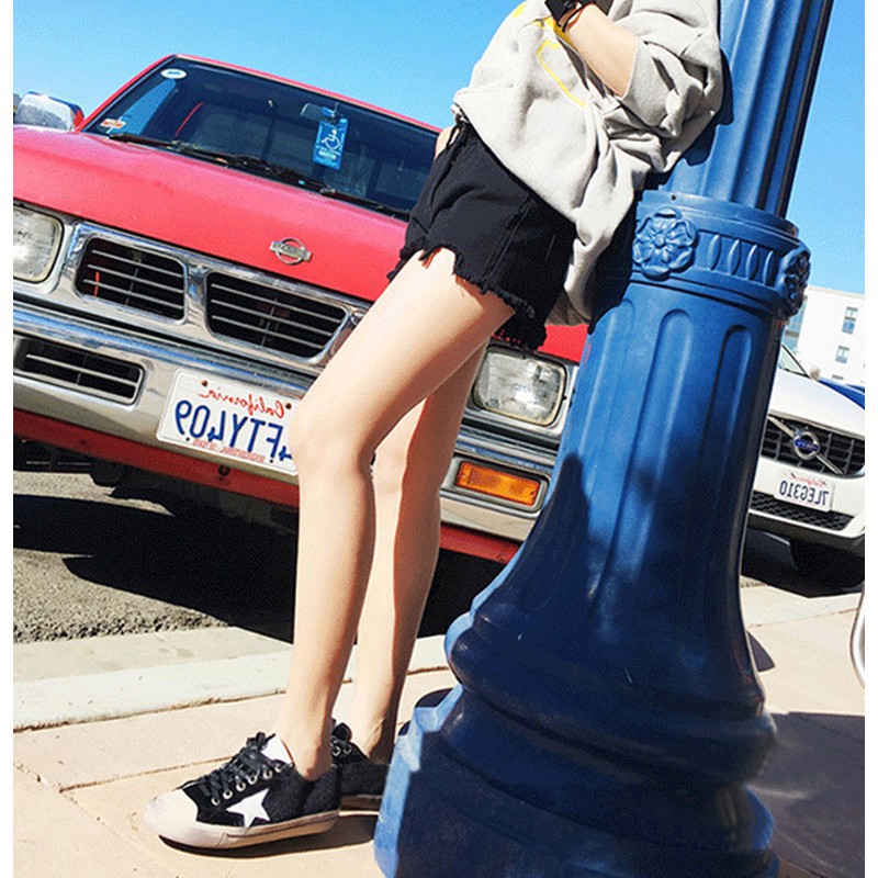 Quần Short Jeans gấu tua rua cá tính cho nữ | BigBuy360 - bigbuy360.vn