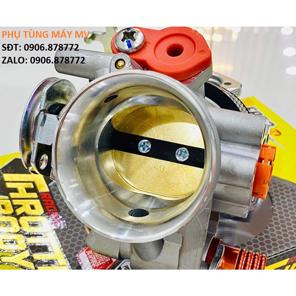 Họng 2 kim OVAL FASSTek co CNC size 38/40mm dành cho Ex150. Yêu Thích ❤️❤️❤️