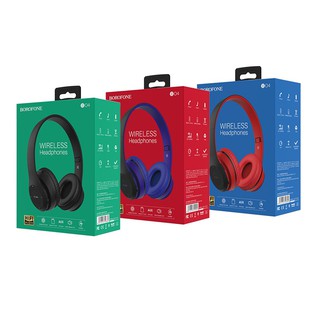 Tai Nghe Bluetooth Trùm Tai BOROFONE BO4 Chính Hãng Pin Trâu Âm Thanh Cực Phê Bảo Hành 1 Đổi 1