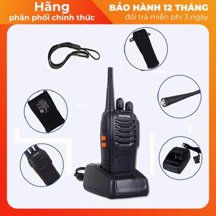 Bộ đàm chuyên nghiệp cầm tay đa năng chuyên dụng Baofeng BF-888s