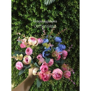 💐 Cụm hoa trà nhí decor xinh xắn