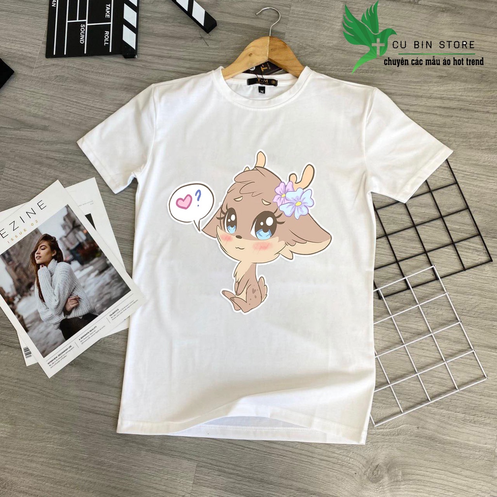 Áo thun có tay mang hình con nai siêu ngầu hàng mới về sll - p7