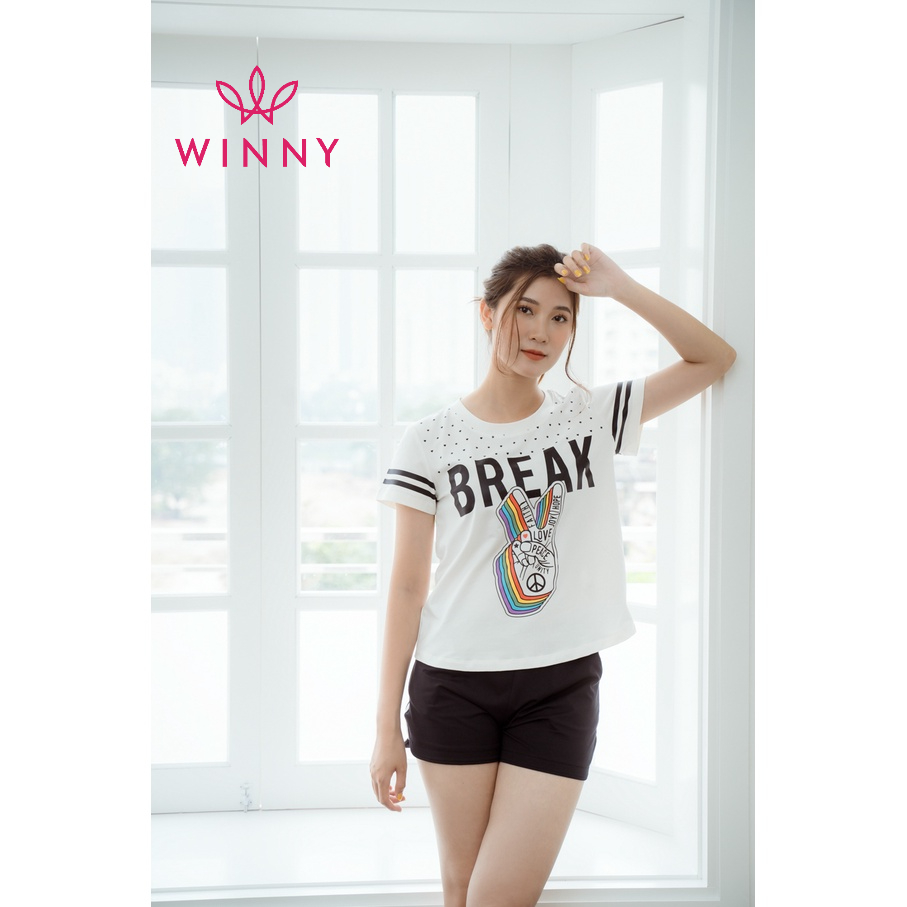 Bộ đồ mặc nhà trẻ trung WINNY    1MNCT21291C