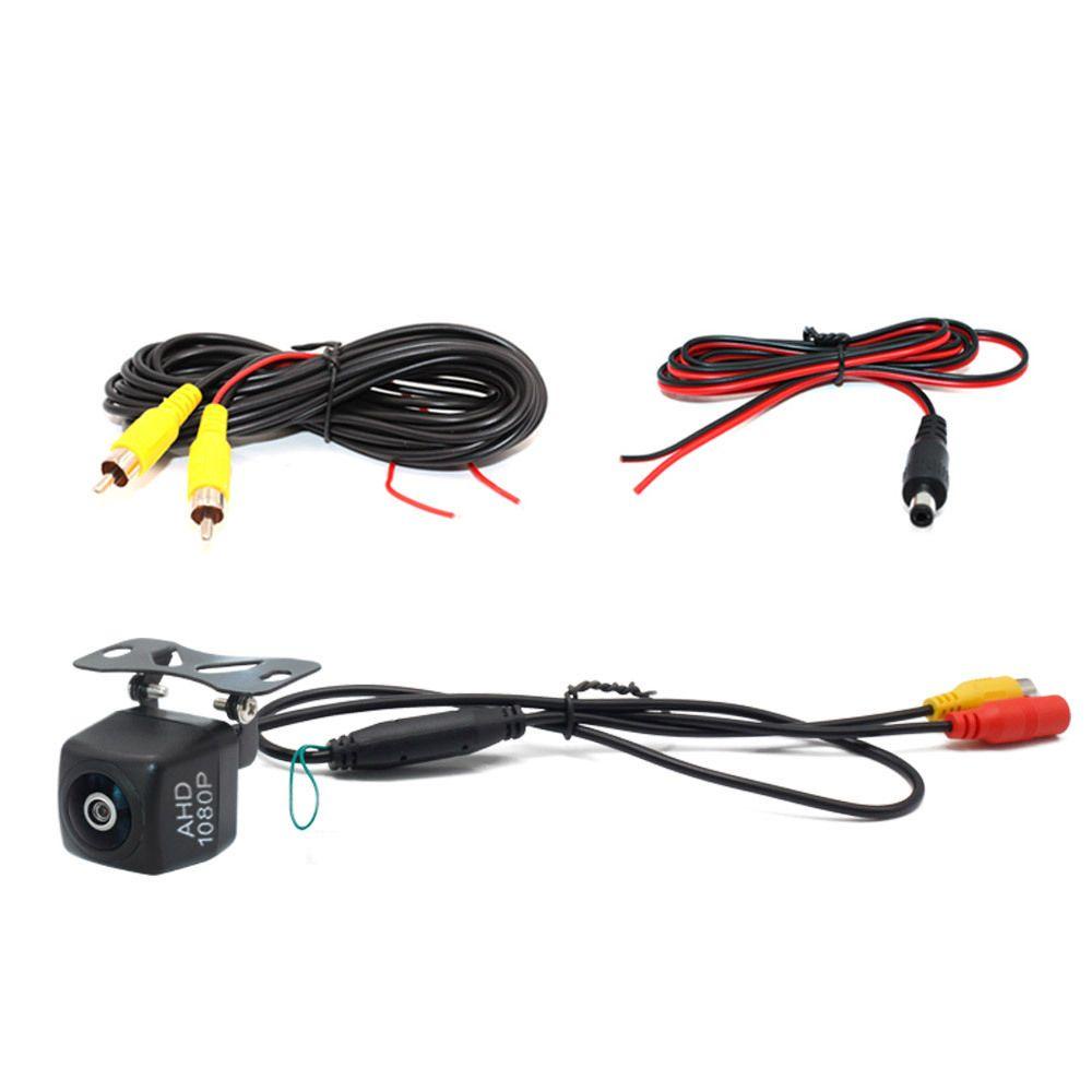 Máy Quay Phía Sau Xe Màu Đen Hỗ Trợ Quay Ban Đêm 170 Độ° Bộ Camera Lùi Xe Góc Rộng Điều Chỉnh Được