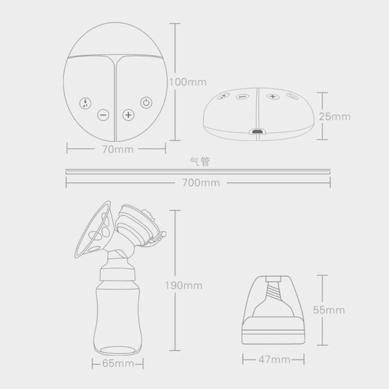 Máy Hút Sữa Tự Động Thông Minh Tiện Dụng