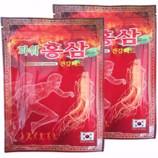 Cao dán hồng sâm hàn quốc giảm đau nhanh