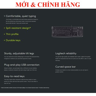 Bàn Phím CHỐNG NƯỚC Logitech K120
