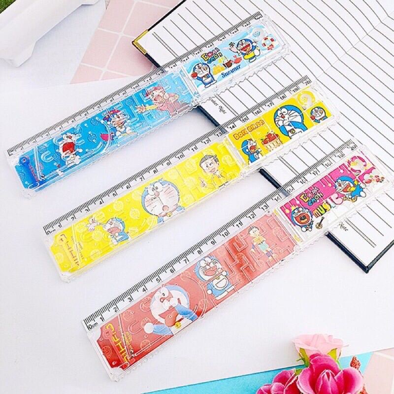 Thước kẻ màu dễ thương 20cm