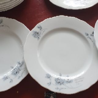 Dĩa cạn CK bông hồng đen (có size 6.7.8.9)