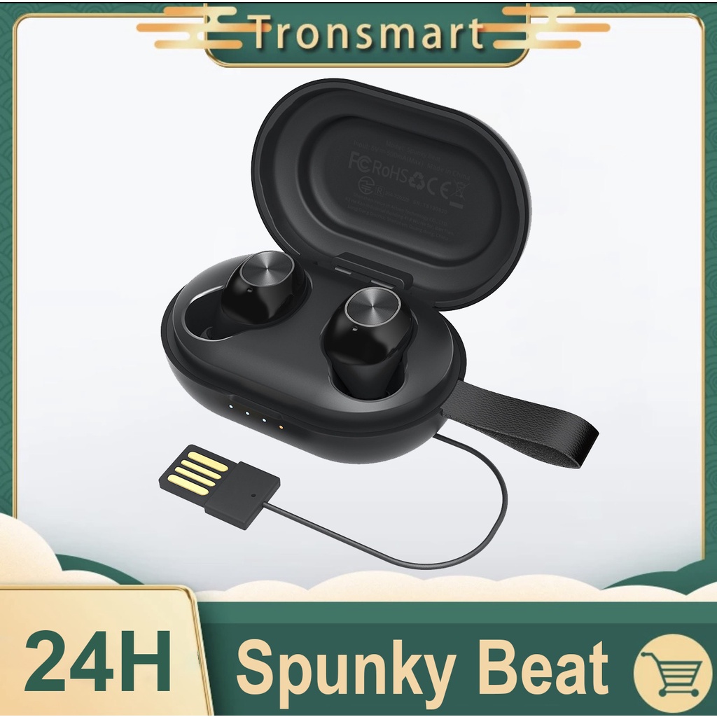 Tronsmart Spunky Beat Tai nghe Bluetooth không dây TWS 5.0 chống nước IPX5 tích hợp công nghệ hủy tiếng ồn cao cấp