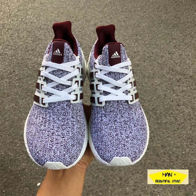 Giày HOT MÙA HÈ THANH LÝ RẺ HƠN GIÁ GỐC (Full box) giày thể thao sneaker Ultra boost 4.0 tím Cực Đẹp .